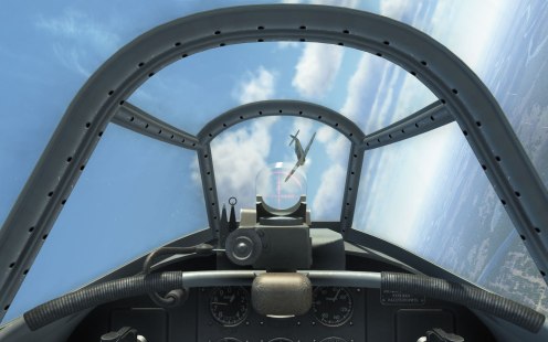 Through the gunsight of a Yak-1