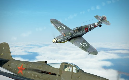 Bf109G-6-flash-past