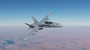 F-18-bank-and-roll