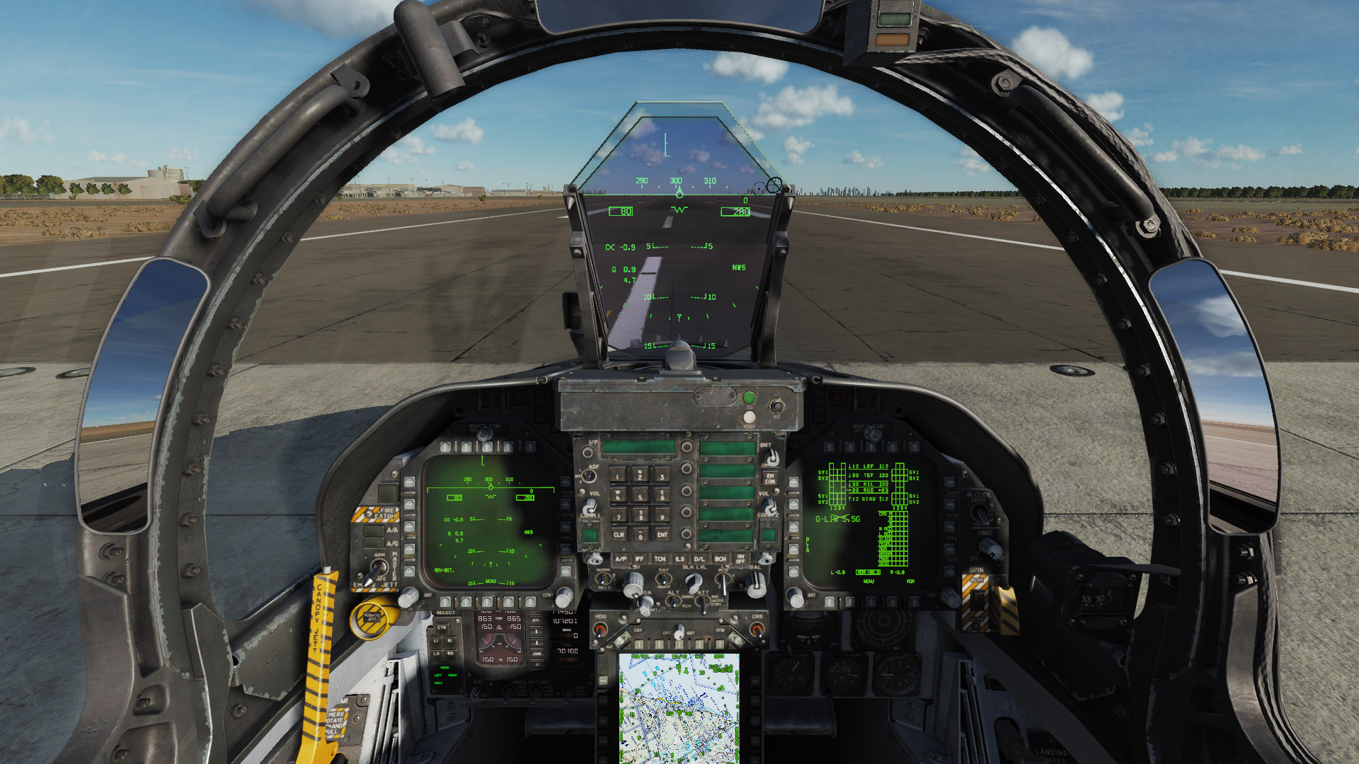 F18 cockpit zoom background.
