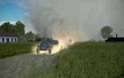 Our convoy was obscured by smoke on arrival...